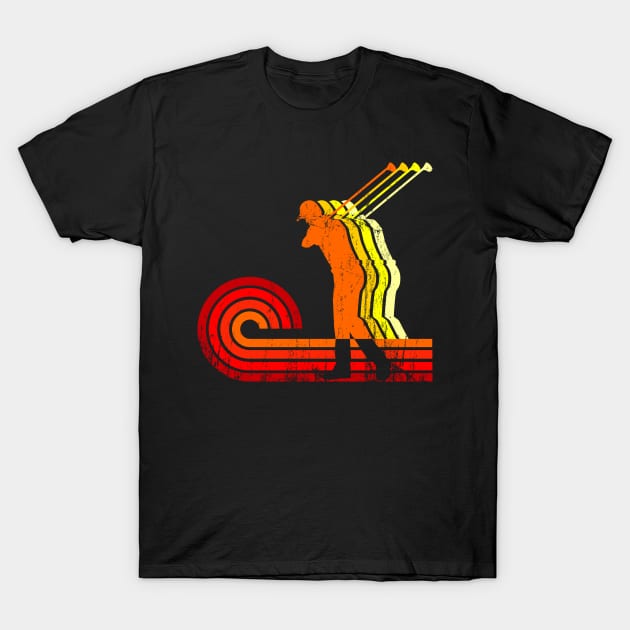 swing style golf retro T-Shirt by osvaldoport76